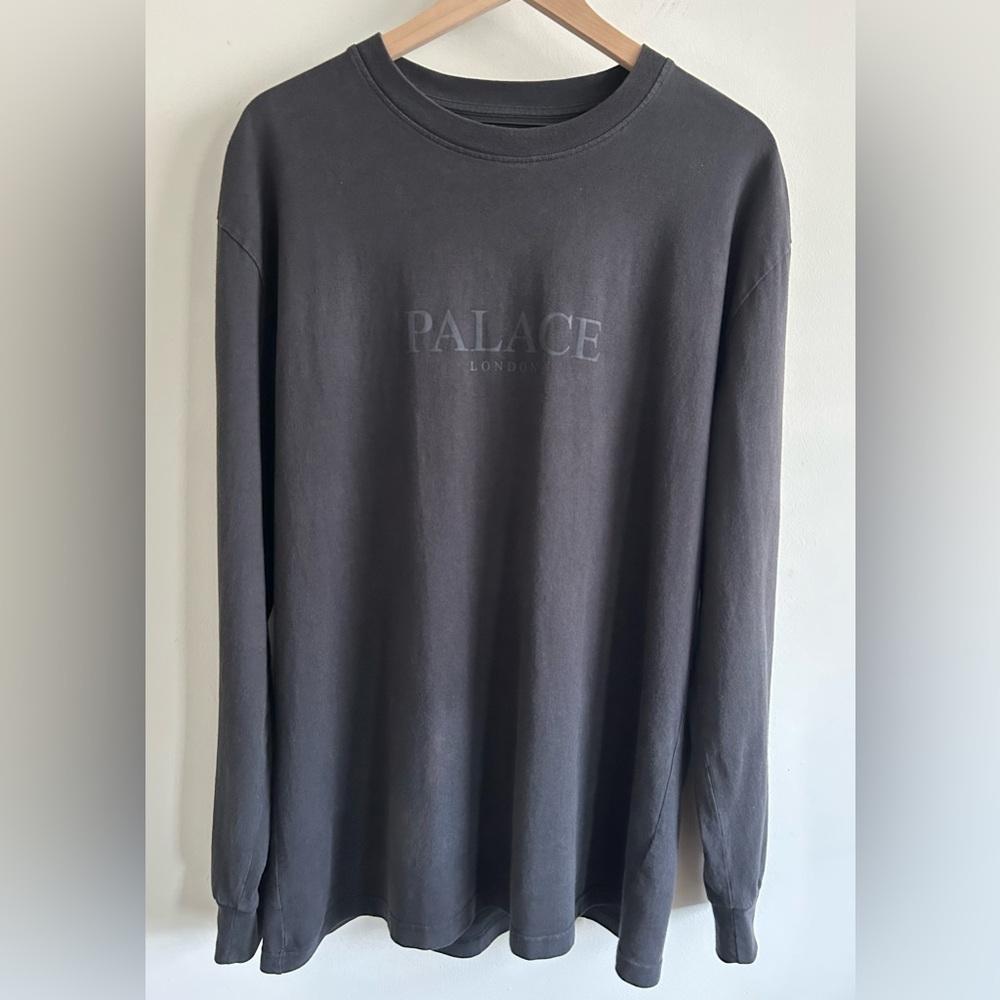 Palace Skateboards Black Long Sleeve T Shirt Size XL